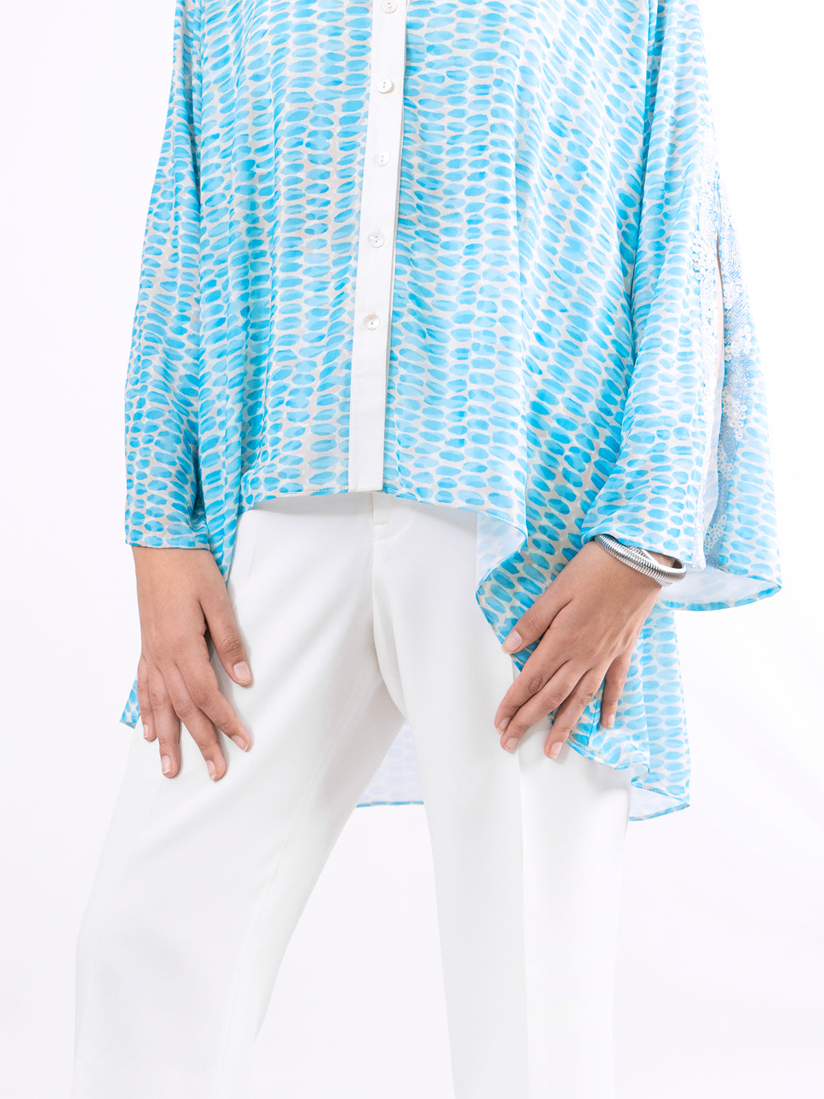 Breeze Play Open Sleeve Coord Set- EUPHORIA