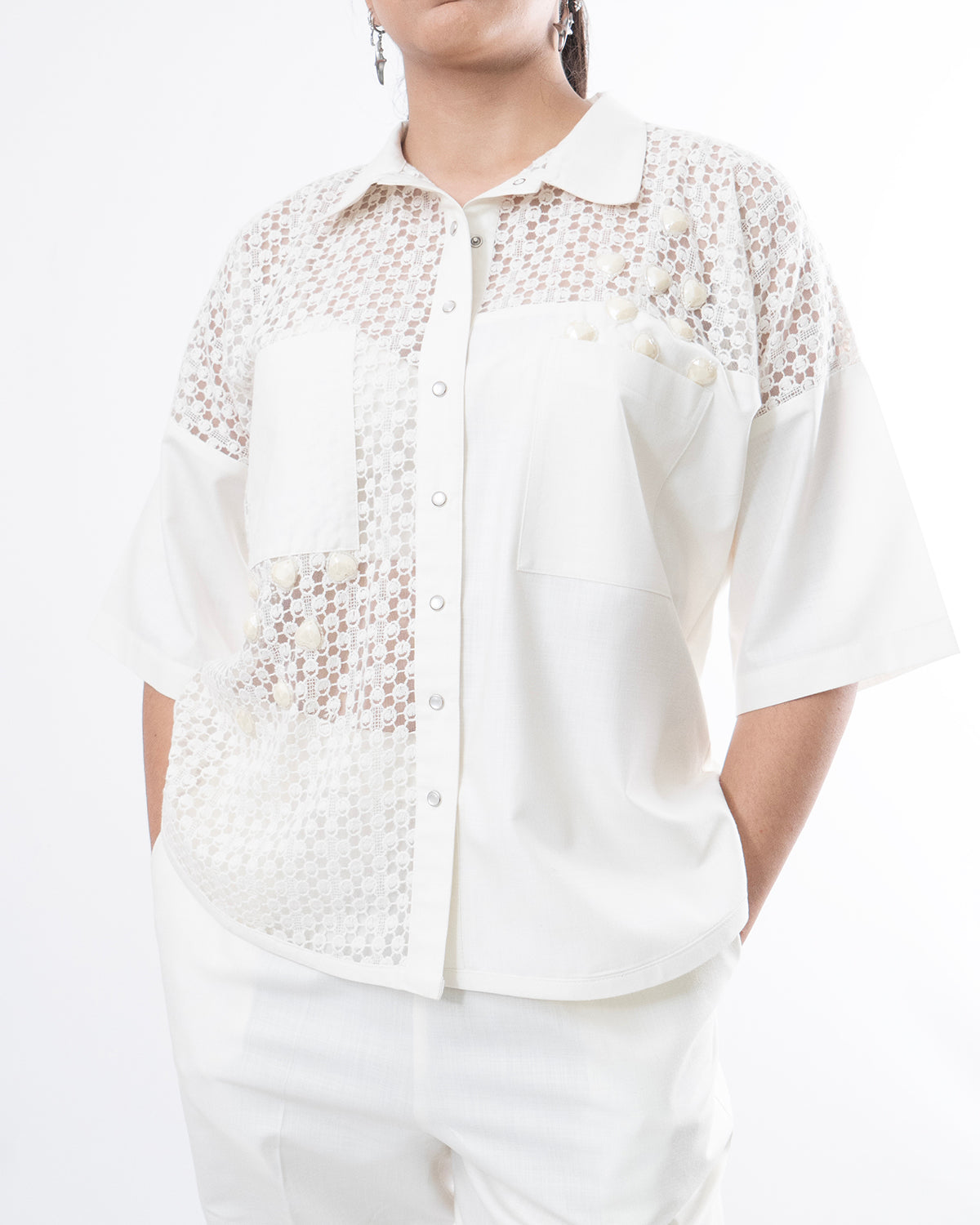 Lace In Light Coord Set-EUPHORIA