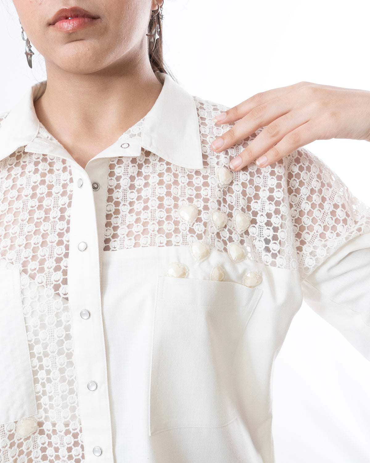 Lace In Light Coord Set-EUPHORIA