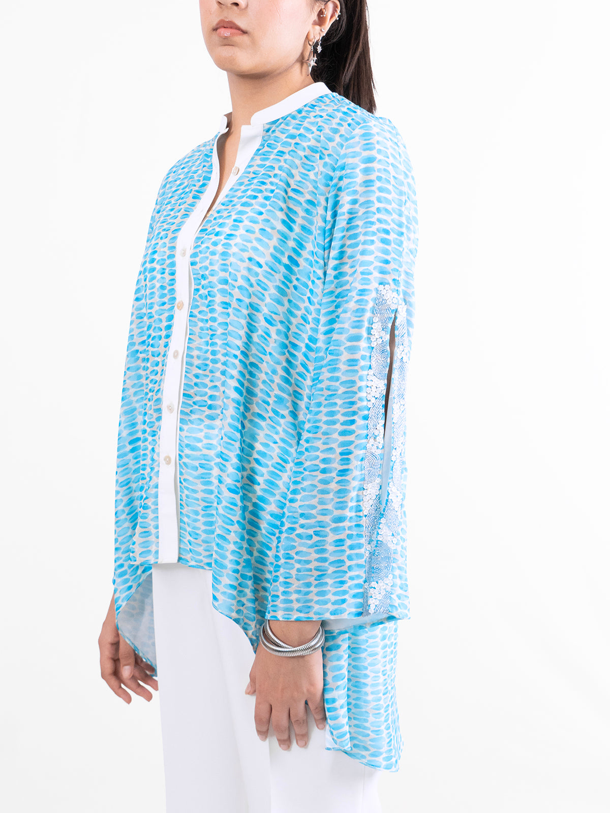 Breeze Play Open Sleeve Coord Set- EUPHORIA