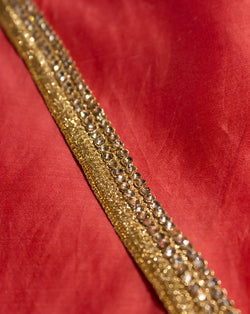 Designer embellished stones Embroidery Lace