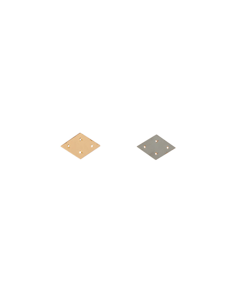 Plastic / Acrylic Small Size Embroidery Material Golden Mirrors-Diamond
