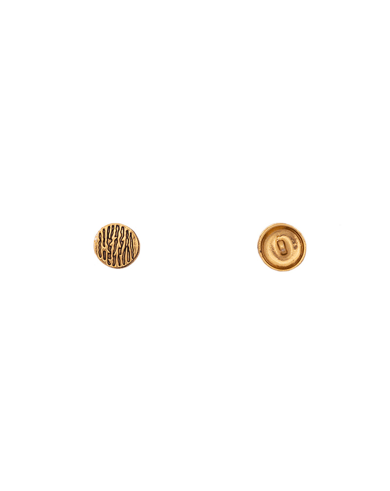 Designer lines Unisex metal buttons