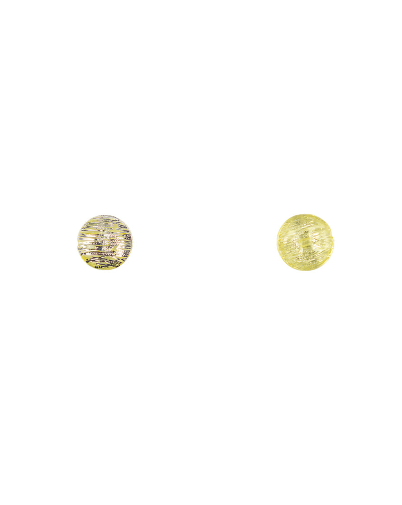 Silver shine resin buttons-Light Yellow