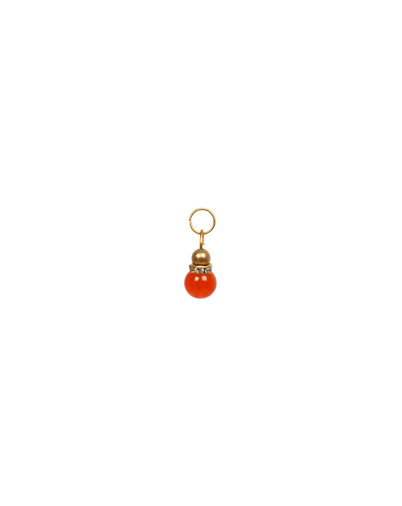 Small bead Tassel / Latkans-Orange