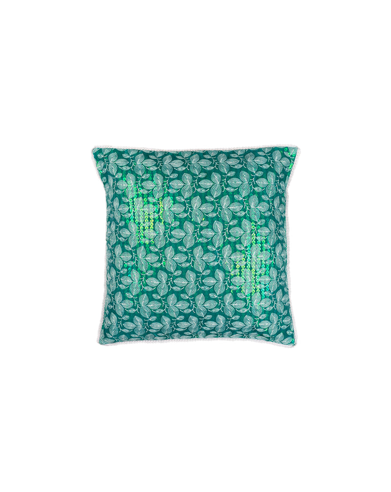 Sequins Embellished Cushion Cover