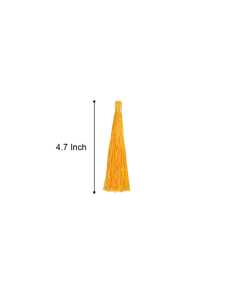 Long thread tassel/latkan-Yellow
