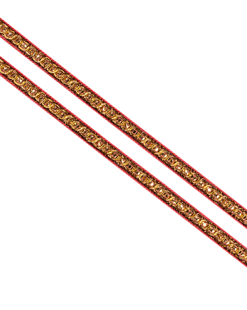 Thin Zari Lace -Light Pink