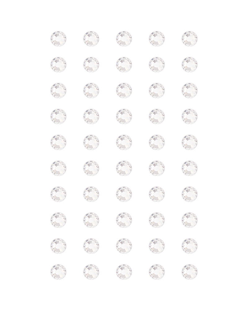 4.81 mm Round Shape Preciosa Crystal Hot Fix in Crystal color