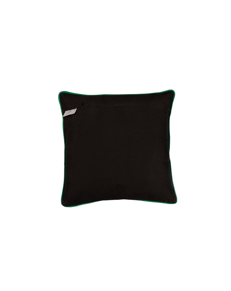 Shining Sequins Green Black Cushion Cover