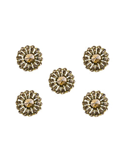 Turfa Button - Gold Metal Buttons